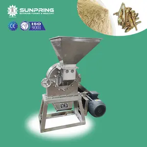 Máquina trituradora de hojas de té SUNPRING, máquina pulverizadora, máquina pulverizadora de yuca de malla 200