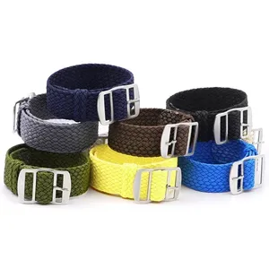Bracelets tissés en tissu Nylon, 14mm, 16mm, 18mm, 20mm, 22mm, pour montre omega, <span class=keywords><strong>Swatch</strong></span> MoonSwatch, pour hommes et femmes, <span class=keywords><strong>Bracelet</strong></span> de Sport universel - Product Image 5