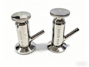 Vanne d'échantillonnage sanitaire soudée à 45 degrés en acier inoxydable de marque <span class=keywords><strong>KEJ</strong></span>, modèle KEJ051, taille de port 1-4 pouces, pour utilisation avec l'eau - Product Image 6