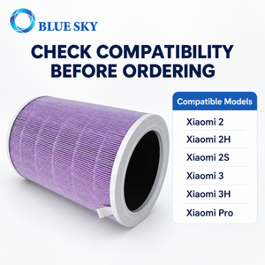 Cartucho de Filtro de Repuesto para Purificador de Aire con Carbón Activado HEPA H13, Compatible con Xiaomi <span class=keywords><strong>Mi</strong></span> 2, 2H, <span class=keywords><strong>2S</strong></span>, 3, 3H Pro - Product Image 3