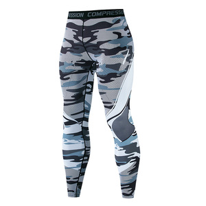 Ingrosso su misura da <span class=keywords><strong>uomo</strong></span> in palestra Sport calzamaglia allenamento inverno Fitness Running pantaloni compressione rapido asciutto <span class=keywords><strong>Leggings</strong></span> - Product Image 2