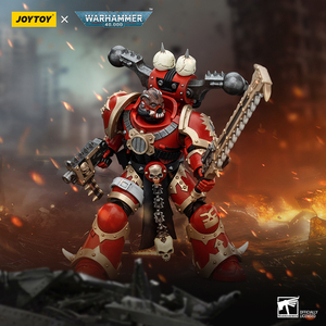 JOYTOY Warhammer 40k World Eaters Khorne Berzerker 6 1/18 Figura <span class=keywords><strong>de</strong></span> <span class=keywords><strong>Acción</strong></span> Articulada Coleccionable con Licencia Oficial - Product Image 6