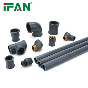 بسعر جملة المصنع تركيبات أنابيب IFAN <span class=keywords><strong>PVC</strong></span> للاصرف البخارى وإمدادات المياه PN16 <span class=keywords><strong>PVC</strong></span>-U تركيبات أنابيب PN10 CPVC - Product Image 5