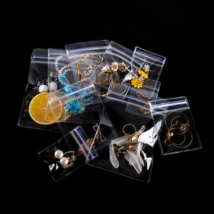 Clear Zip Lock Plastic Bag Resealable Ziplock Poly Packing Bags <b>for</b> Jewelry <b>Gift</b> Storage Package Bag - Product Image 2
