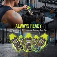 Creatine Energiegel met Creatine Monohydraat 5g Vloeibare Sachet voor Sportvoeding en Spierondersteuning OEM ODM Private Label