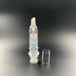 5ml 10ml Bouteille sans air en forme de <span class=keywords><strong>seringue</strong></span> blanche cosmétique pour Tube de crème pour les yeux Bouteille Lip Plumper Gloss Base Tubes de brillant à lèvres vides - Product Image 4