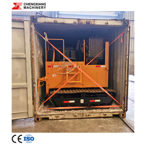 Machine de compostage de déchets organiques 100 kg, à bande transporteuse sur chenilles, pour la fermentation et le retournement du compost d'engrais organique à base de tiges de blé - Product Image 6