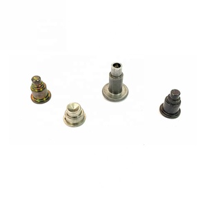 Écrou hexagonal à blocage en acier au carbone zingué <span class=keywords><strong>avec</strong></span> <span class=keywords><strong>rondelle</strong></span> à bride rotative, pièces usinées CNC, écrous à rivets aveugles, industrie lourde - Product Image 5