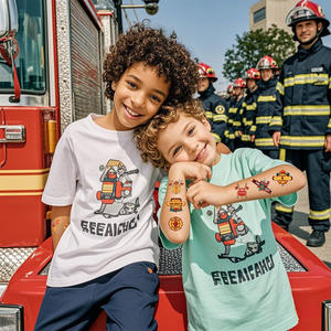 Adesivi per Finestre con Tatuaggi Educativi per Bambini, Impermeabili, Design Cartoon, Decorazioni Temporanee per Feste e Vacanze - Product Image 3