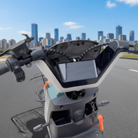 Vélo Électrique 500W à Moteur en Cuivre Pur, Frein à Disque Avant, Phare LED, Double Alarme à Distance pour Adulte - Offre Spéciale