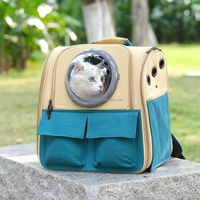 Sac de transport pour animaux de compagnie grande capacité, respirant, panoramique, pliable, à porter à la main ou à l'épaule, pour chiens et chats, idéal pour les sorties quotidiennes