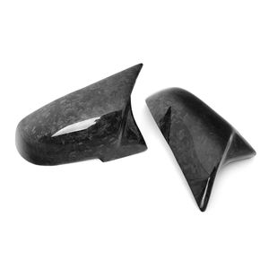 BMW 3 4シリーズ F20 F22 F23 F30 F32 F33 F36 F87 M2 X1 2013年以降車用 カーボン調鍛造カーミラーカバー - Product Image 4