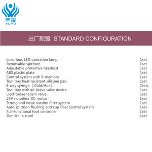 Chinese Integral <strong>Dental</strong> <strong>Unit</strong> <strong>Dental</strong> <strong>Chair</strong> <strong>Unit</strong> <strong>Price</strong> - Product Image 5