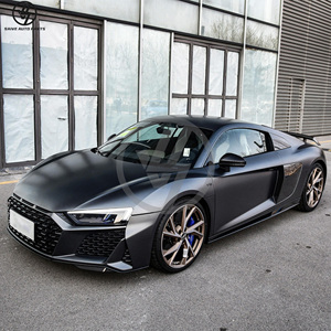 Kits de carrosserie Performante Style en carbone sec brillant tissé sergé, emballés sous vide, ajustement 1:1 pour Audi R8 2016-2018 : Pare-chocs et diffuseur - Product Image 3