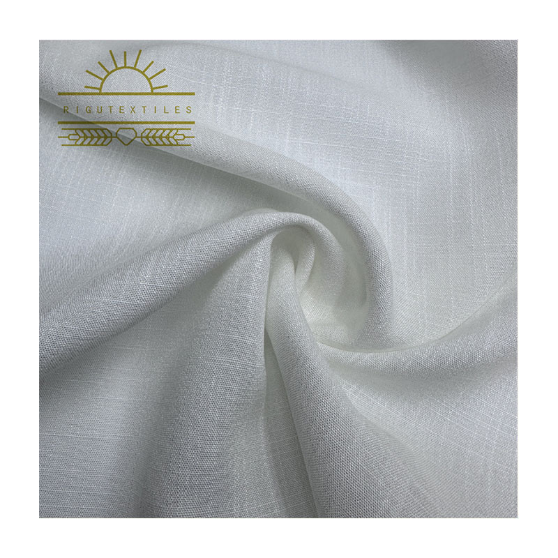 RIGU Rayon Nylon Blend Fabric with Enhanced Color Fastness for Dyeing