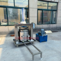 Industriële verticale hydraulische sappersmachine, hydraulische pers voor fruit en groenten, apparatuur voor sapverwerking
