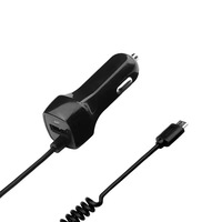 2025 nuevo estilo cargador de coche con Cable Usb C USB tipo C Cable resorte cargador de coche con Cable tipo C