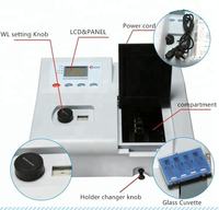 High Performance Analytical Lab Instruments Visible UV-VIS Spectrophotometer for Sale