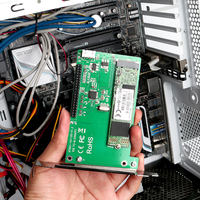 MAIWO-Tarjeta IDE a M.2 SATA SSD, con soporte de perfil completo, convertidor