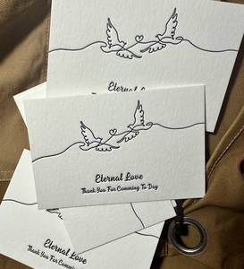 Custom Luxury <strong>Silver</strong> Foil Folding Business Card <strong>Printing</strong> Folded Gift Card with Own logo - Product Image 6