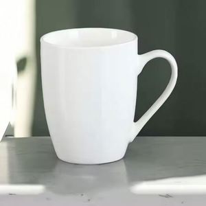 Taza de Cerámica de Porcelana Blanca Sólida de 11 oz/15 oz con Logotipo Personalizado, Taza de Sublimación Térmica de Nuevo Diseño - Product Image 1