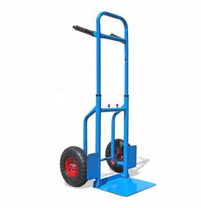 Premium Quality Powder Coated Steel 2-way Moving Hand Truck With Pneumatic Tires For Warehouse Moving Multi-functional Utility - Product Image 3