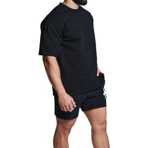 Camisetas de Hombre al por Mayor de Fábrica, 100% Algodón, Verano, Lisas, Extra Grandes, Casuales, con Logotipo Personalizado, Camisetas Deportivas para Hombre - Product Image 4