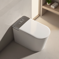 WC intelligent avec bidet électronique automatique, siège chauffant, à poser au sol, pour la maison, prix de gros, pas cher