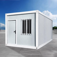 Chambre modulaire préfabriquée avec buanderie et salle de douche