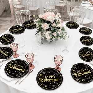 Disposal Paper <b>Plate</b> Pack Inches FOIL 9 Theme Party Decorations Birthday Holidays - Product Image 4