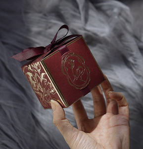 Nueva Caja de Dulces con Diseño de Flor Dorada y Listón, Recuerdos para Bodas y Fiestas, Caja de Regalo de Papel para Chocolates y Dulces - Product Image 5