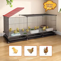 Poulailler de grande taille pour bébés poussins, adapté au balcon et à l'extérieur, idéal pour les bébés canetons et les bébés oies