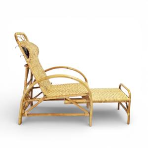 Fauteuil de salon en rotin tressé à la main de luxe, chaise en osier naturel faite à la main, mobilier moderne pour patio, jardin et maison, fourniture OEM - Product Image 3