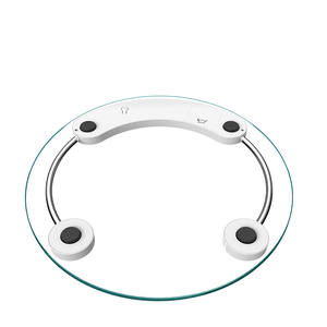 OEM กระจกนิรภัยทนต่อการหัก 180 กก. 396Lb ส่วนบุคคลผู้ใหญ่น้ําหนักอิเล็กทรอนิกส์<span class=keywords><strong>ดิจิตอล</strong></span>เครื่อง<span class=keywords><strong>ชั่ง</strong></span>น้ําหนักห้องน้ํา - Product Image 4