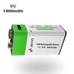 Литий-ионная литиевая аккумуляторная литий-ионная батарея <span class=keywords><strong>9</strong></span> В, <span class=keywords><strong>9</strong></span> В, 1000 мАч - Product Image 4