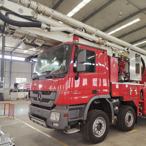 6x4 Drive High Spray <span class=keywords><strong>JP60</strong></span> y JP43 Camión de bombero de torre de espuma de doble pluma - Product Image 5