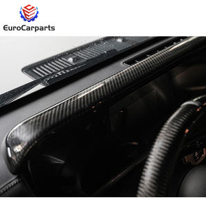 Écran d'affichage central de commande intérieure en fibre de carbone pour Classe G W464 W463A 2019-2025, G500 G63 G550 G450 W465, cache de tableau de bord - Product Image 6