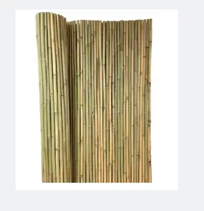 Cercas de bambu decorativas ecológicas de alta qualidade à prova de podridão baratas para quintal