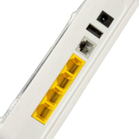XGPON HN8145X6 ONU WiFi6 GPON XG-PON 4GE+1USB+1TEL 2.4/5G FTTH Fibra Óptica Olt 12V