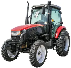 504-1204 Vierwielaangedreven Viercilinder Tractor Dual-Purpose Water En Droogte Kas Koning Boomgaard Vierwielige Tractor