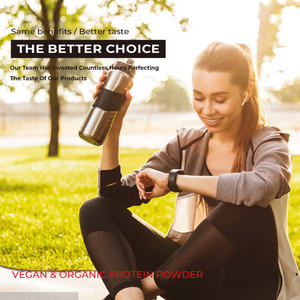 Poudre de protéine végétale et biologique de marque privée OEM Poudre de protéine naturelle à base de plantes pour hommes et femmes stimule l'énergie - Product Image 4