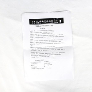 Altavoz para Guitarra Eléctrica con Conector USB, Amplificador de 40 Vatios, Altavoz Eléctrico para Guitarra - Product Image 6