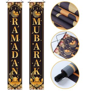 2026 EID Mubarak Insegna da Porta e Parete, Striscione Ramadan Kareem, Decorazione per Feste Islamiche Musulmane, Spedizione Diretta - Product Image 6