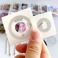 Porte-clés Mini CD vierge 5,3 cm x 4,5 cm x 0,8 cm avec autocollant NFC, étiquette NFC, vente en gros, fabrication OEM