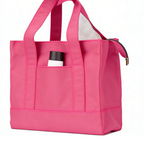 2025 Custom Large Capacity Tote Bag Simple <strong>Fashion</strong> Design Durable Water-Resistant Lining Zipper Eco-Friendly Open for Spring - Product Image 1