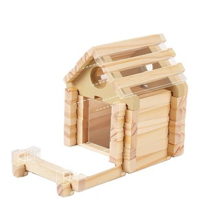 Blocs de construction Montessori en bois, blocs de construction pour bricolage, <span class=keywords><strong>jeu</strong></span> de <span class=keywords><strong>zoo</strong></span>, éducatif, CE CPC - Product Image 6