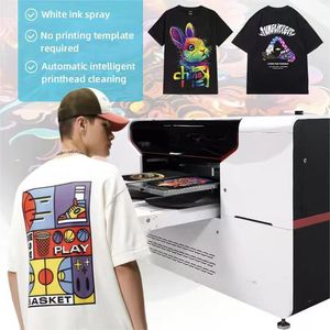 Impresora multifuncional de camisetas DTG con autolimpieza, configuración de doble estación para textiles - Product Image 1