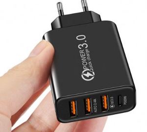 2024 New Product 2A 3USB+PD Type-C Mobile Charger Multi-Interface Travel <b>Charging</b> Head Cross Border Wholesale - Product Image 4