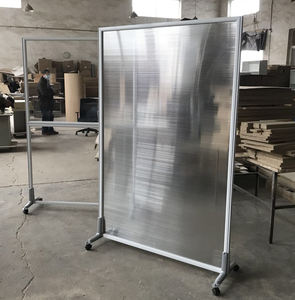 Cloisons mobiles en acrylique transparent, cloisons en plexiglas, cloisons autoportantes, vente en gros à prix réduit - Product Image 2