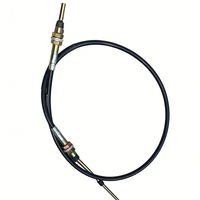 Cable de Control Shantui 2256-34-07000 (Cable de Acero + Revestimiento de Goma) Duradero y Flexible para Motoniveladora SG16 SG18 SG21